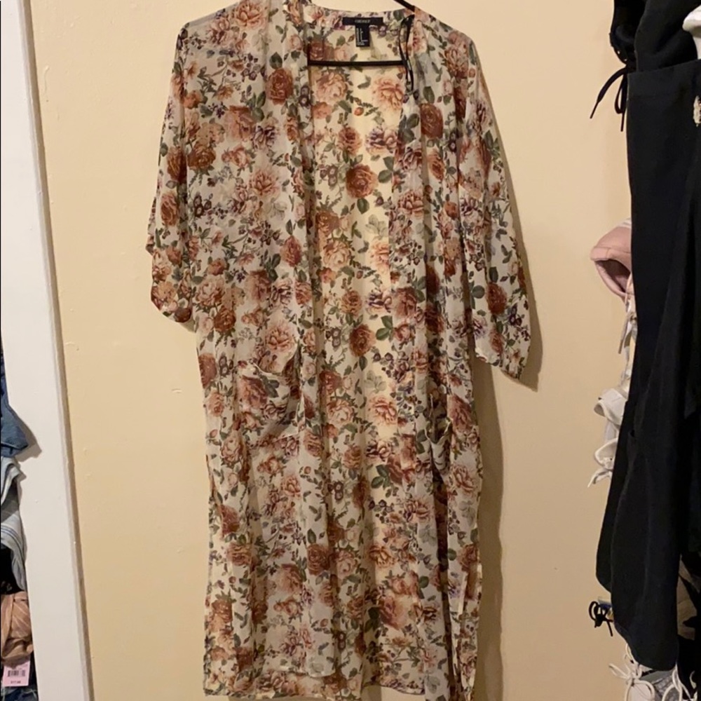 Flower kimono